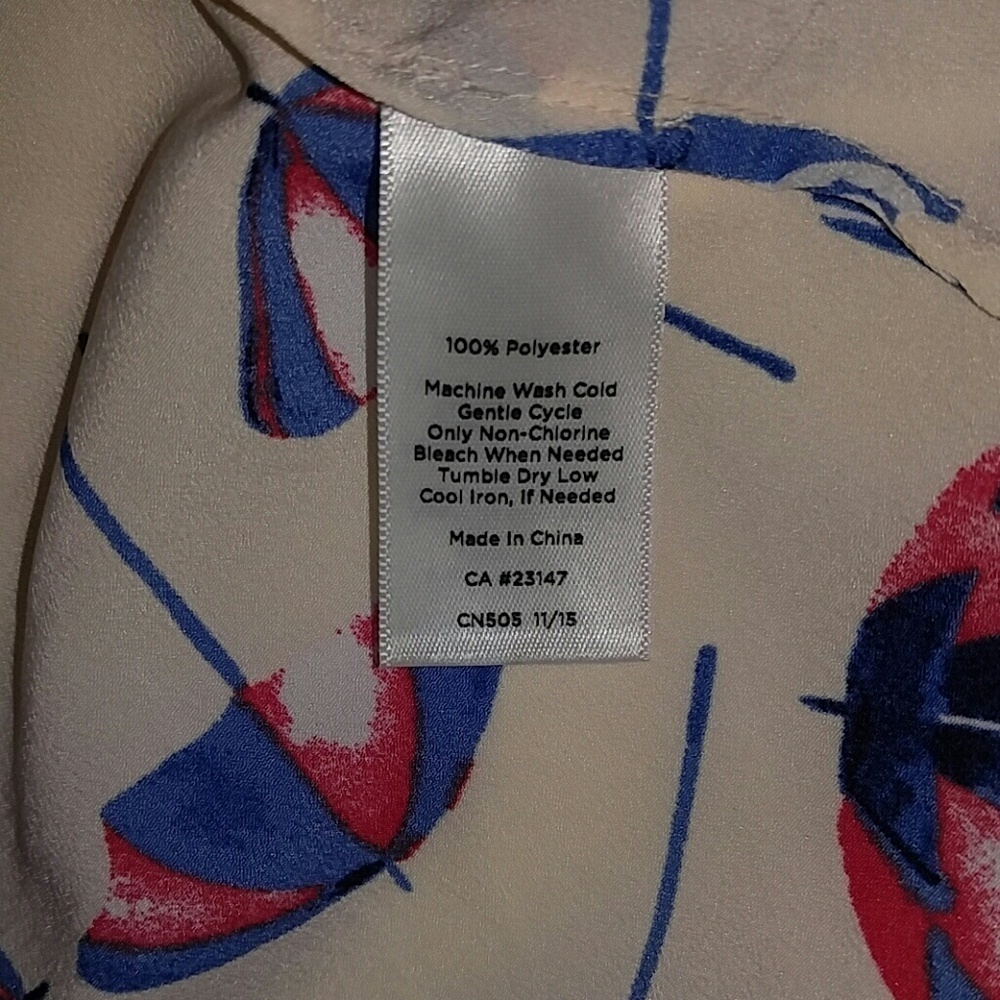 Talbots Umbrella Top Polyester PM CUTE! - Picture 6 of 6